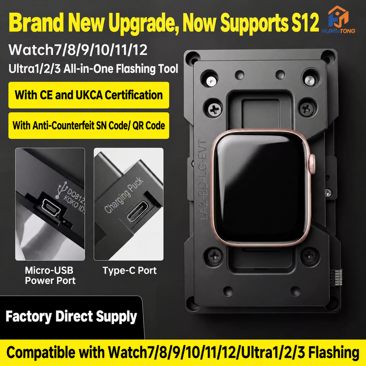 Apple Original Watch Flashing Tool 9-in-1 Compatible with Watch 7/8/9/10/11/12, Ultra 1/2/3