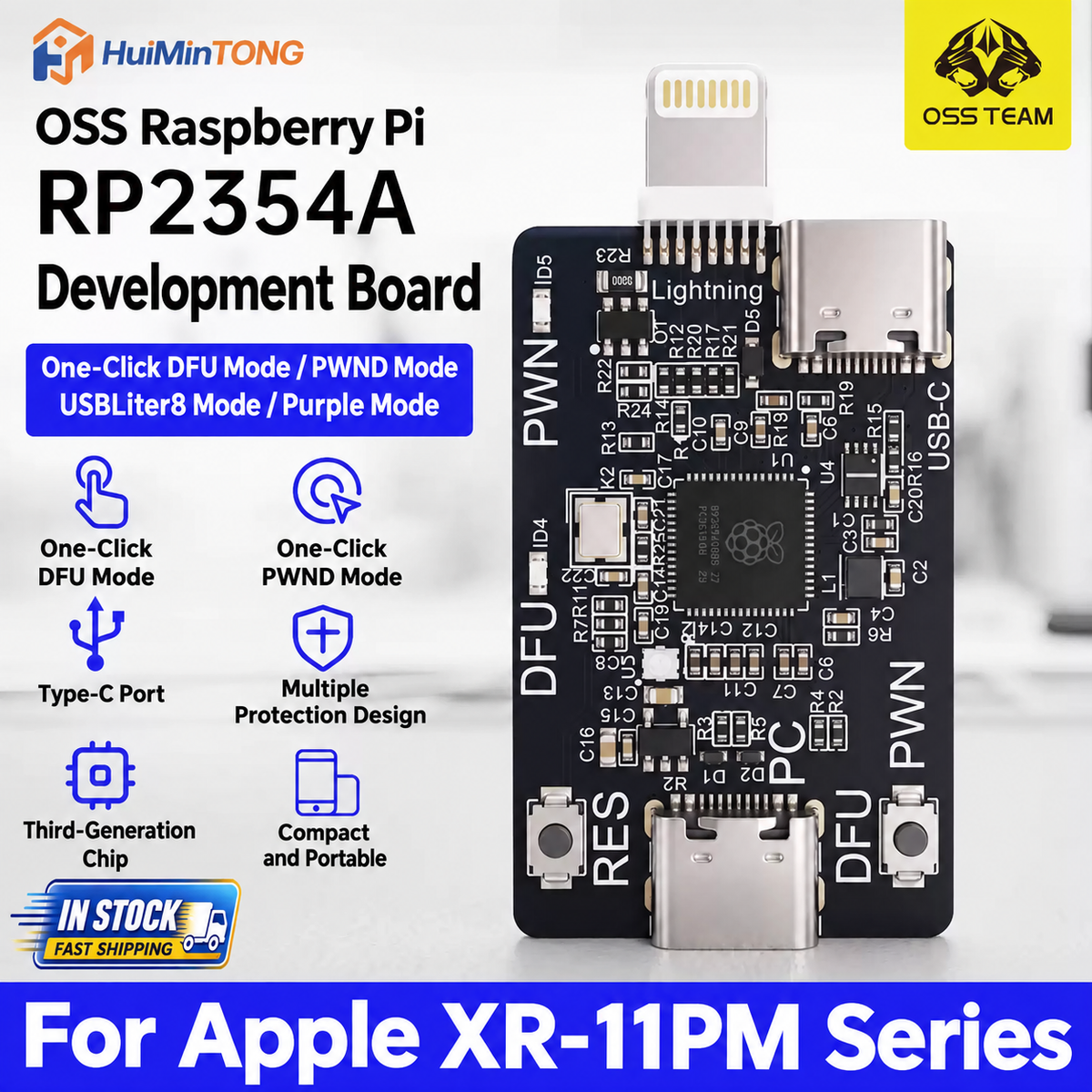 OSS TEAM RP2354A Development Engineering Board