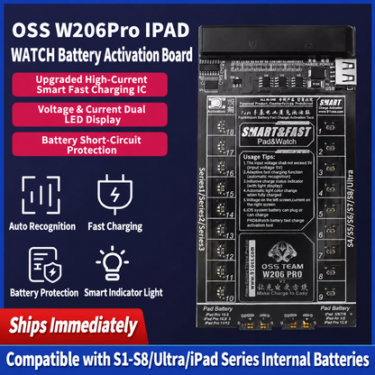 OSS TEAM W206Pro Activation Board for iPad & Apple Watch