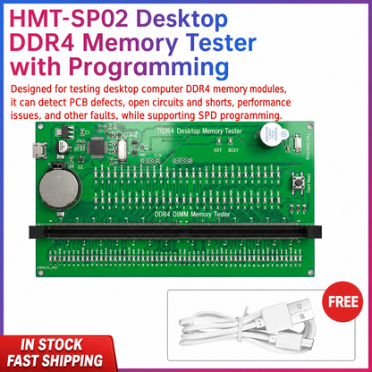 HMT-SP02 Desktop DDR4 Memory Module Tester with Programming Capability