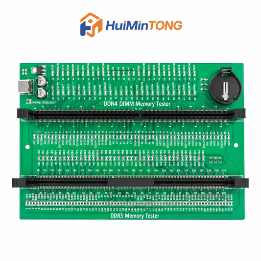 HMT-TT10 Desktop DDR3/DDR4 Memory Module Tester - Dual Power Supply