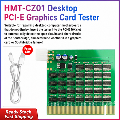 HMT-CZ01 Desktop PCI-E Tester with Indicator Lights