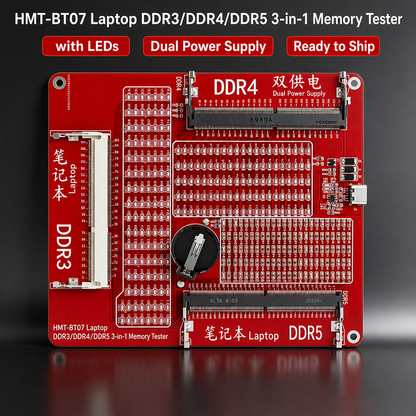 HMT-BT07 Laptop DDR3/DDR4/DDR5 3-in-1 Memory Tester