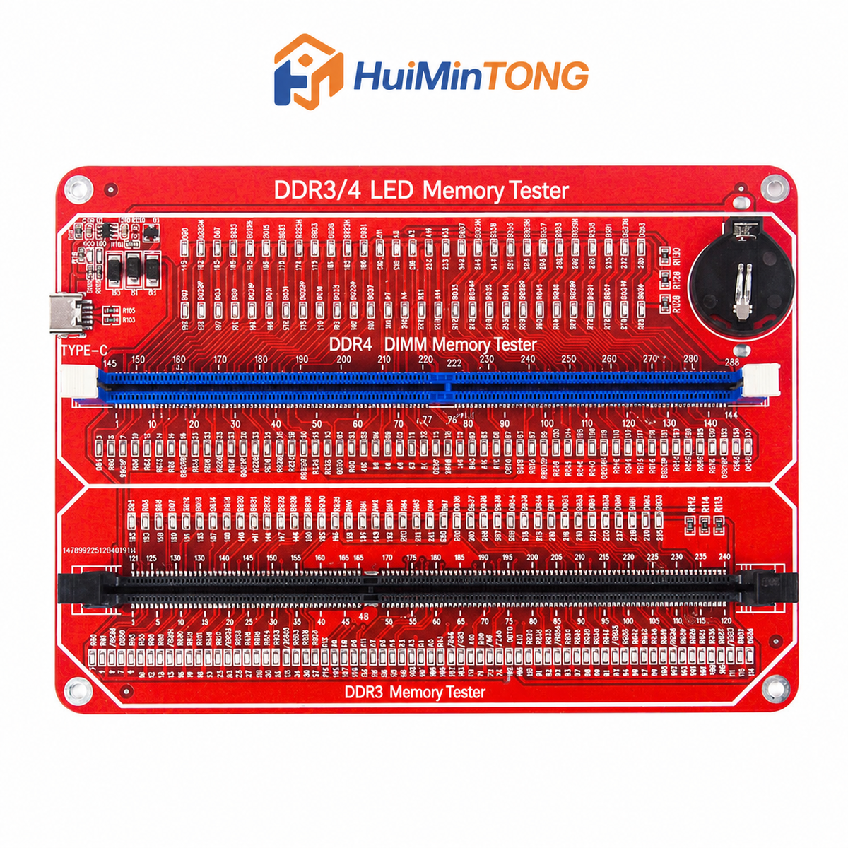 HMT-TT03 Desktop DDR3/DDR4 Memory Module Tester (Dual Power Supply)
