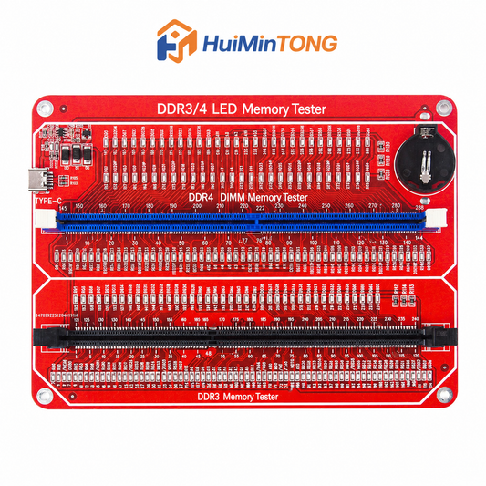 HMT-TT03 Desktop DDR3/DDR4 Memory Module Tester (Dual Power Supply)