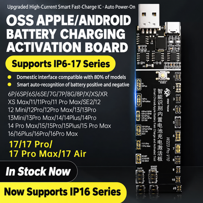 OSS TEAM W223Pro V10 Activation Board for iPhone 6P‑17PM