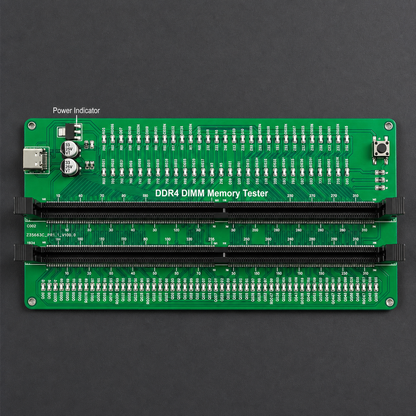 HMT-TT09 Desktop DDR4 Memory Module Tester with LED Indicators (USB Powered)