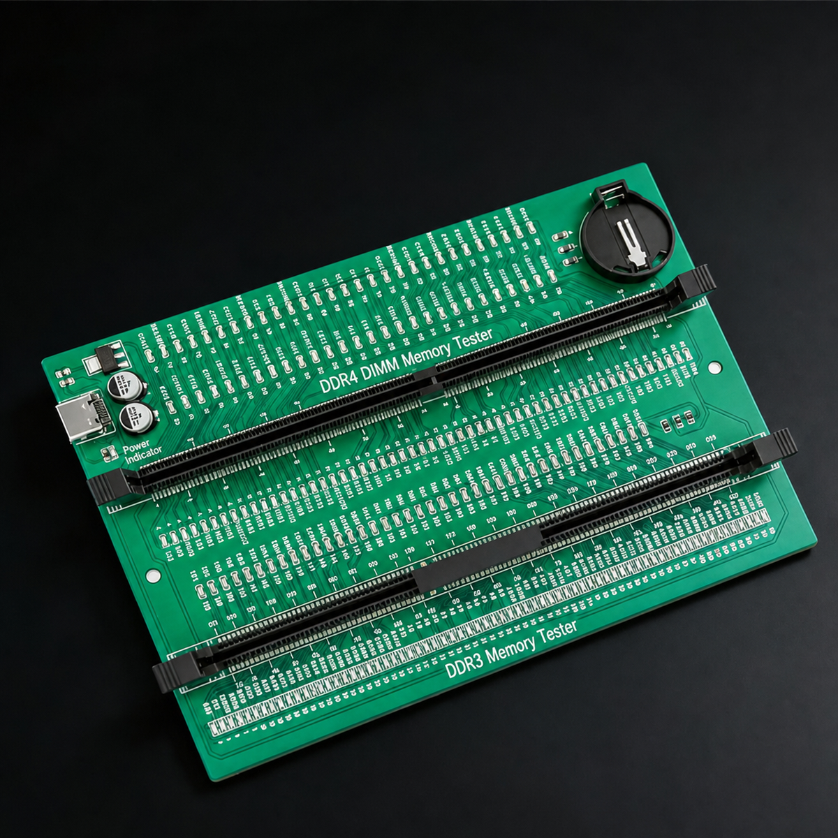 HMT-TT10 Desktop DDR3/DDR4 Memory Module Tester - Dual Power Supply