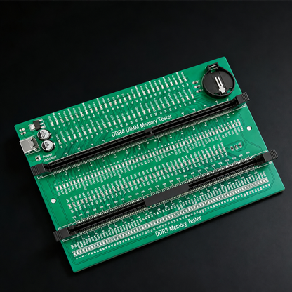 HMT-TT10 Desktop DDR3/DDR4 Memory Module Tester - Dual Power Supply