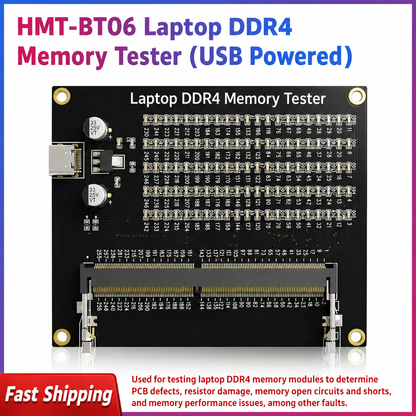 HMT-BT06 Laptop DDR4 Memory Module Tester (USB-powered)