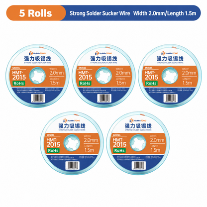 HMT-2015 HuiMinTong Desoldering Wick (X300 Series)