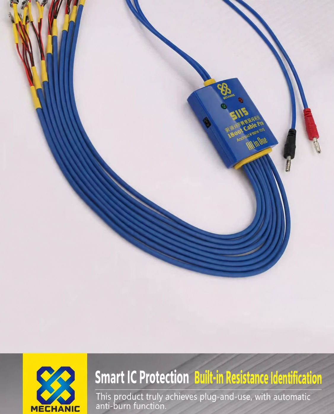 WEMON S115 / S115 Pro Power Boot Cable for iPhone & Android