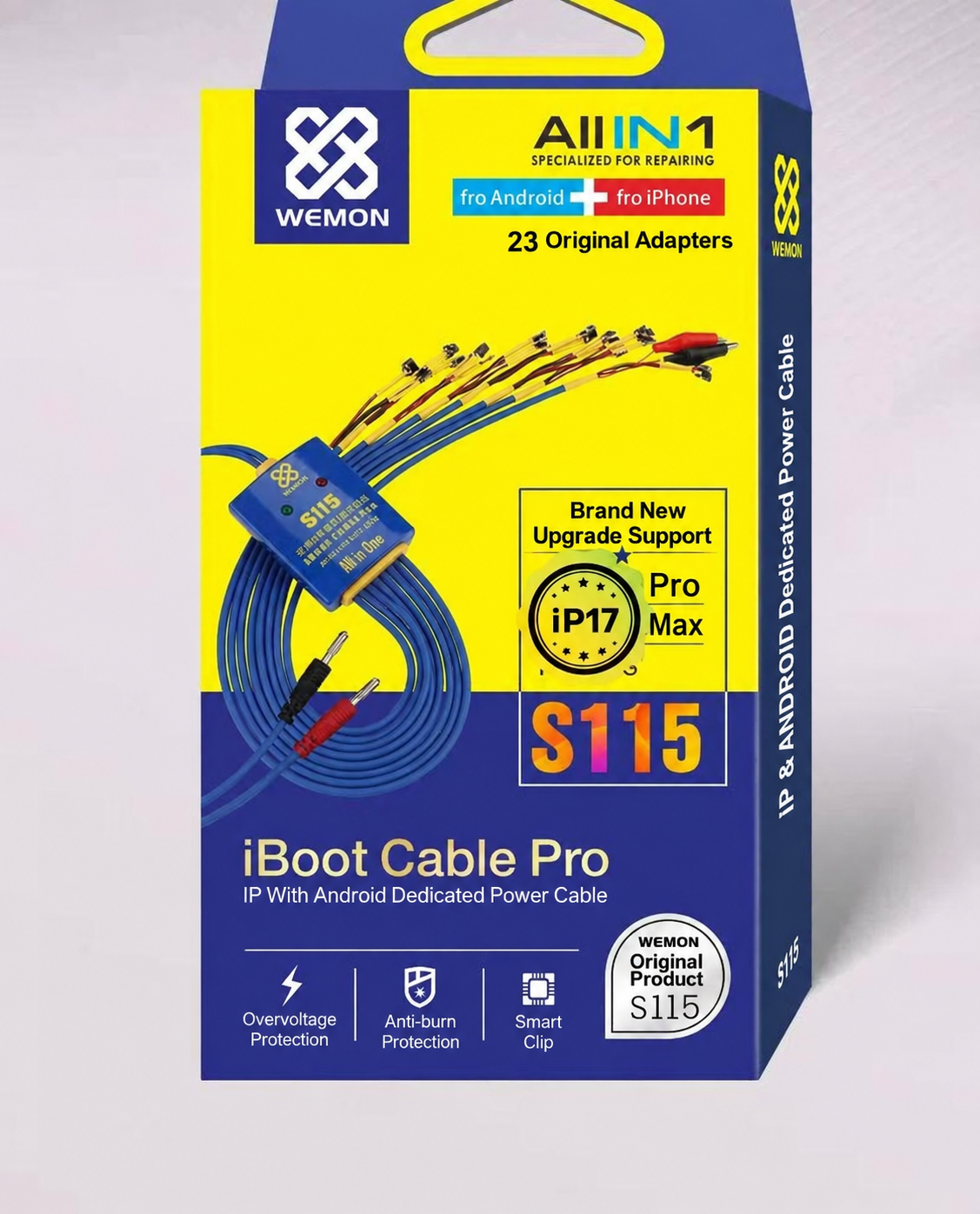 WEMON S115 / S115 Pro Power Boot Cable for iPhone & Android