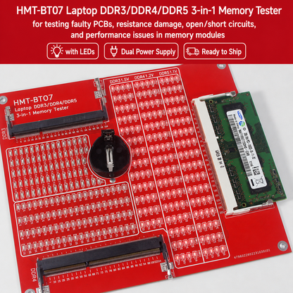HMT-BT07 Laptop DDR3/DDR4/DDR5 3-in-1 Memory Tester