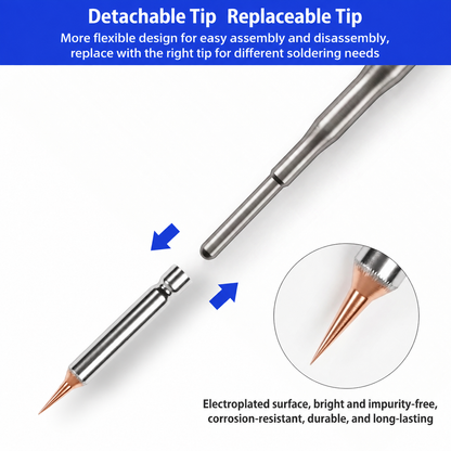 HMT-C210 Interchangeable Jumper Wire Set Soldering Iron Tips