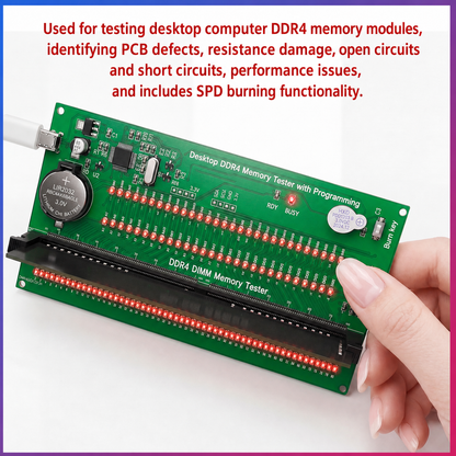 HMT-SP02 Desktop DDR4 Memory Module Tester with Programming Capability