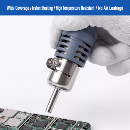 HMT-850 Hot Air Gun Extended Curved Desoldering Nozzle