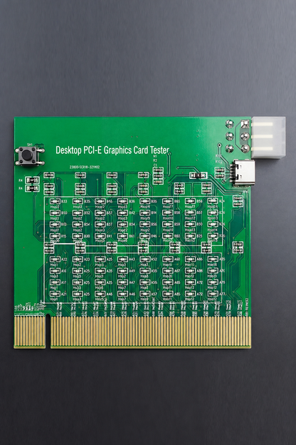 HMT-CZ01 Desktop PCI-E Tester with Indicator Lights