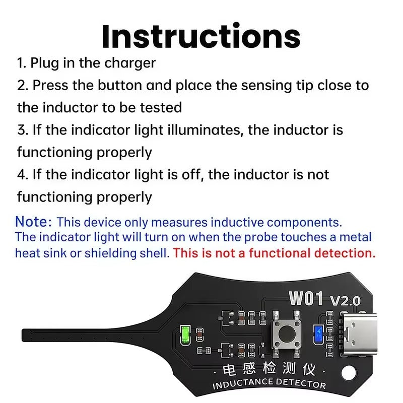 OSS TEAM W01 V2.0 Inductance Tester