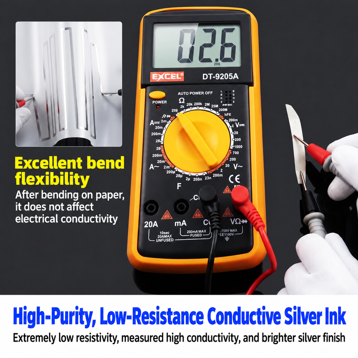 HMT-YJ15 Low Temperature Curing Conductive Silver Paste