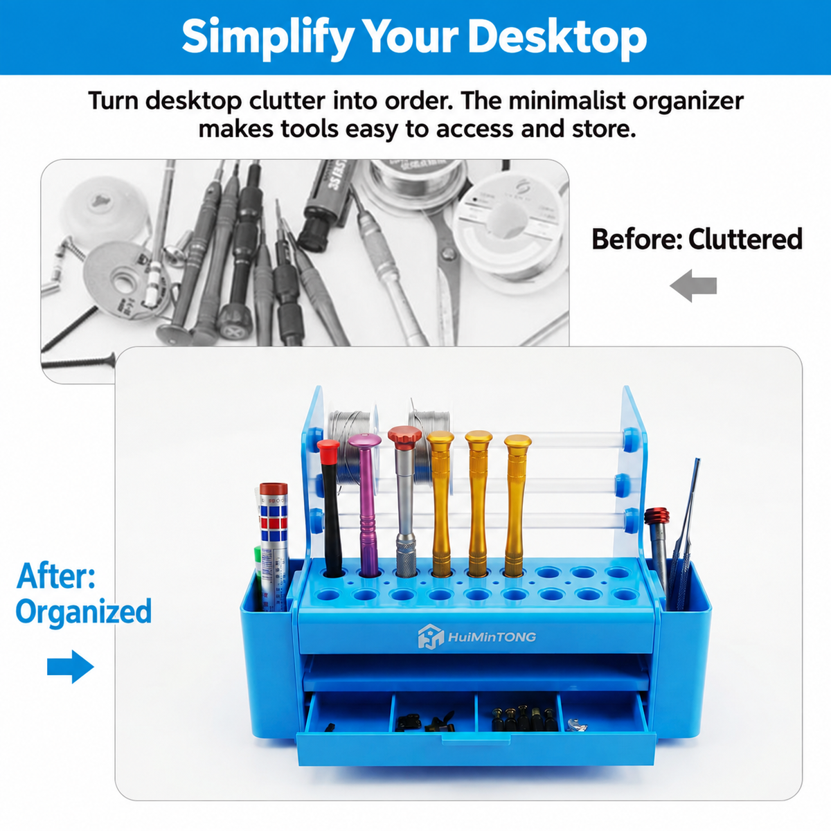 HMT-Y18 Tool Storage Rack Storage Box