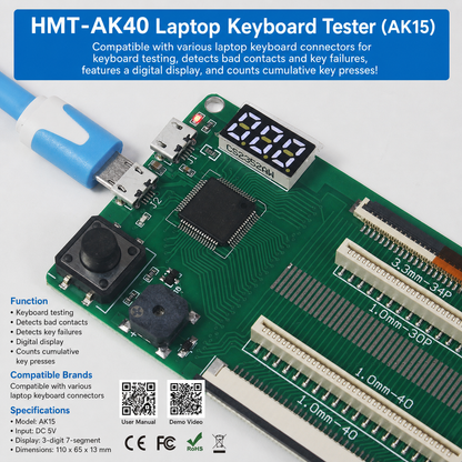 HMT-AK40 Laptop Keyboard Tester (AK15)