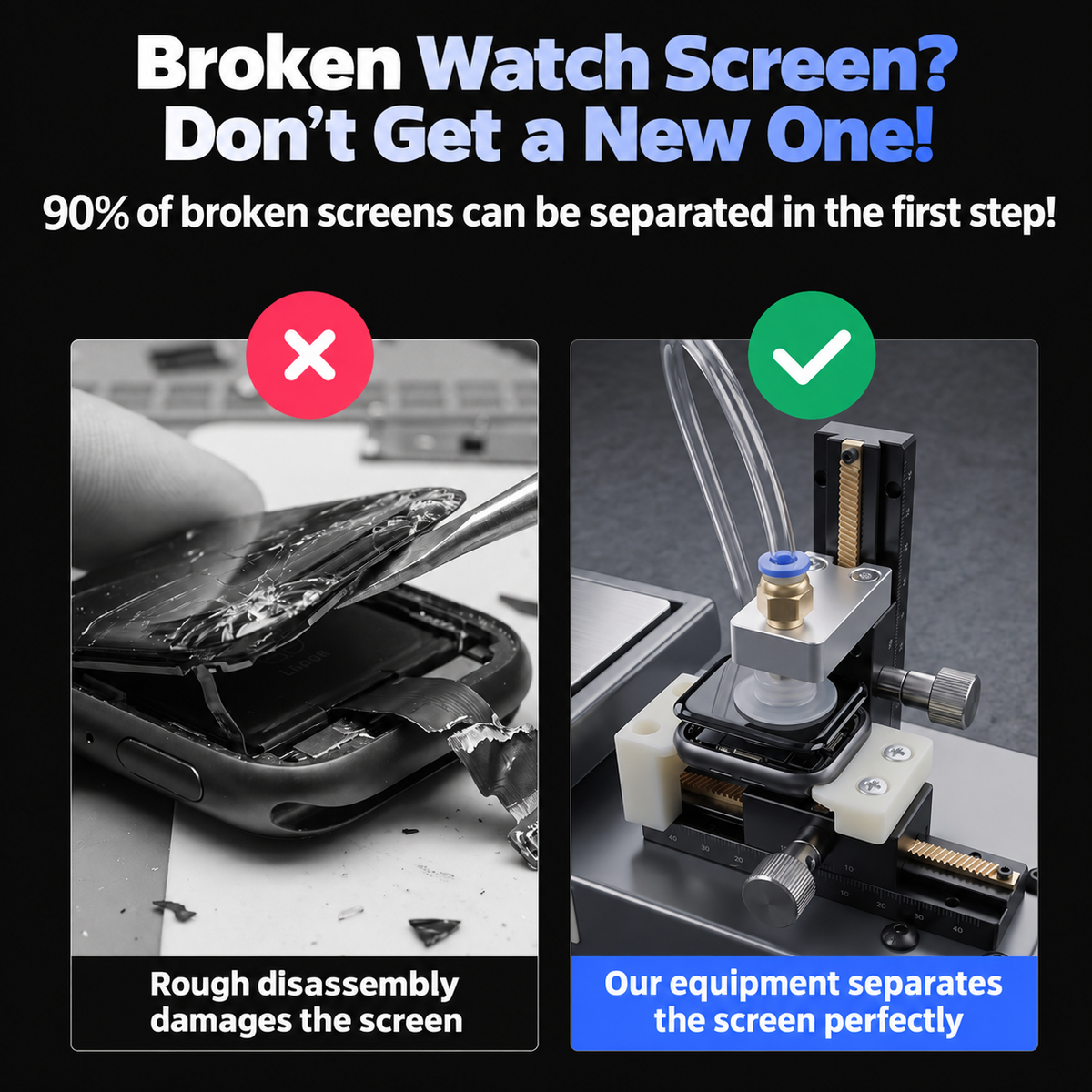 HMT-C16 HuiMinTong Apple Watch Screen Separator