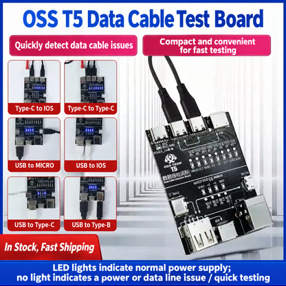 OSS TEAM T5 Data Cable Test Board