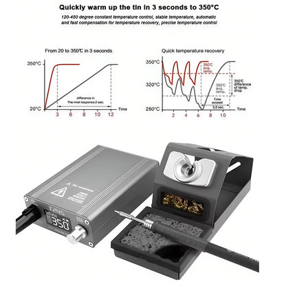 OSS TEAM T245 Solder Station 130W intelligence Digital display Constant temperature 110/220V