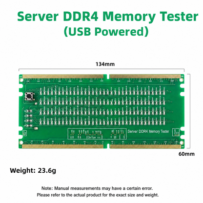 HMT-TC03 Server DDR4 Memory Tester with LED Indicators – USB Powered