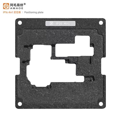 AMAOE iPhone X-17 31in1 iPhone Mid Layer Reballing Station Steel Stencil