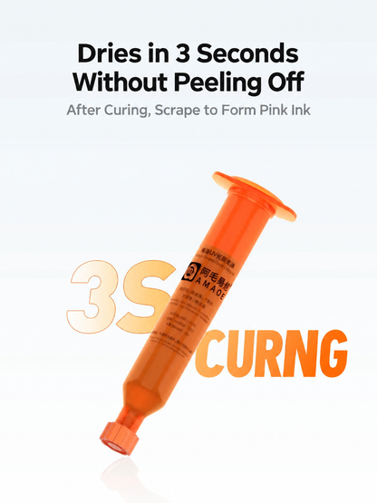 AMAOE 3 Fast Cure UV Glue Phone Motherboard Jumper Wire Repair
