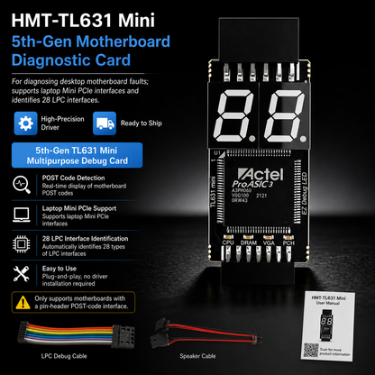 HMT-TL631 Mini 5th-Gen Motherboard Diagnostic Card