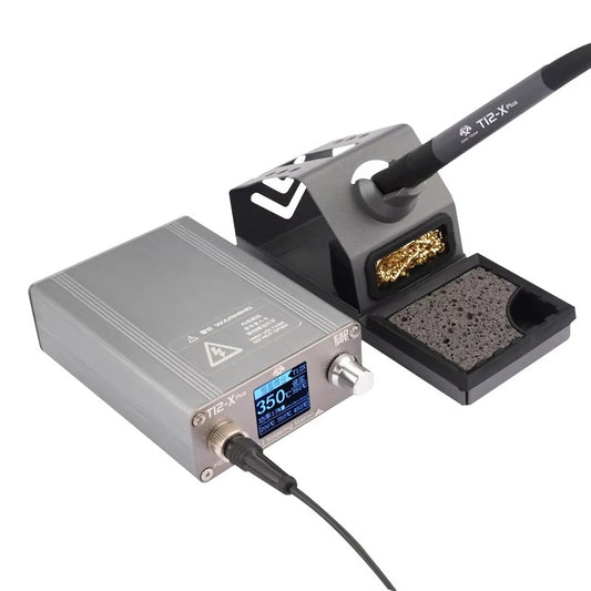 OSS TEAM T12X Plus Constant Temperature Soldering Station 110/220V US power cord as standard EU version uses EU power cord