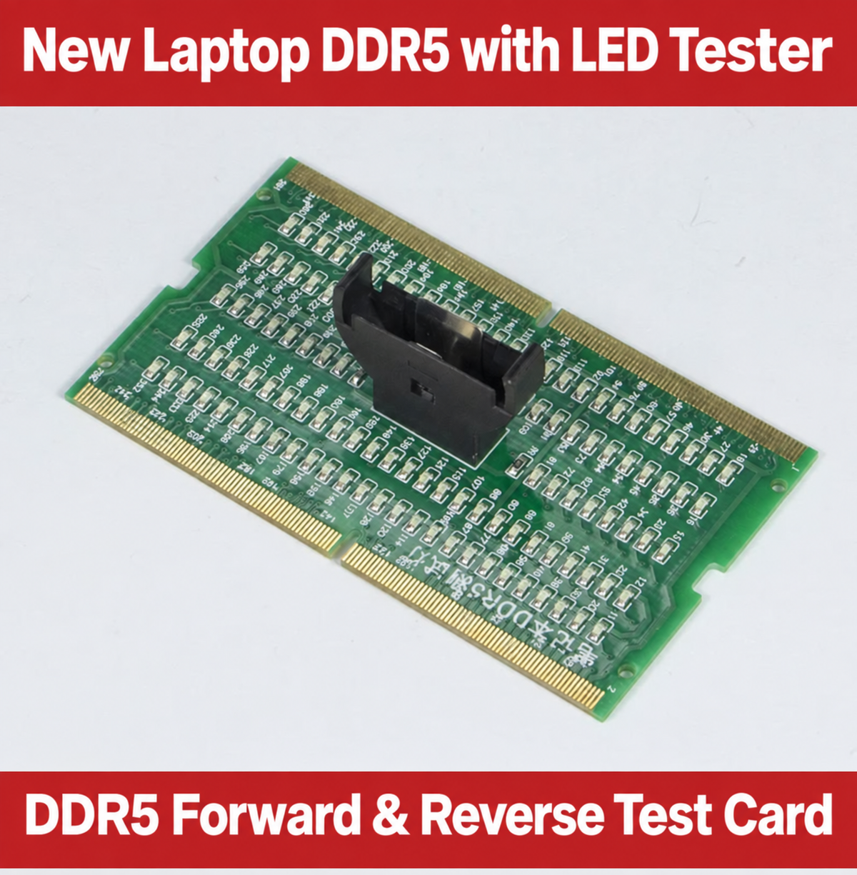 HMT-BC04 Laptop DDR5 RAM Tester with LED Indicator
