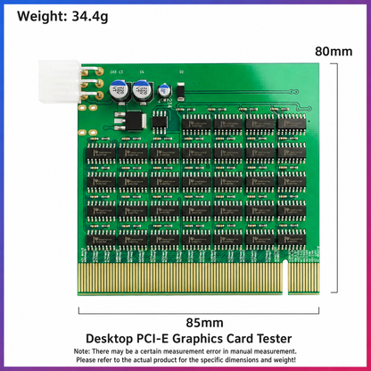 HMT-CZ01 Desktop PCI-E Tester with Indicator Lights