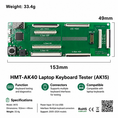 HMT-AK40 Laptop Keyboard Tester (AK15)