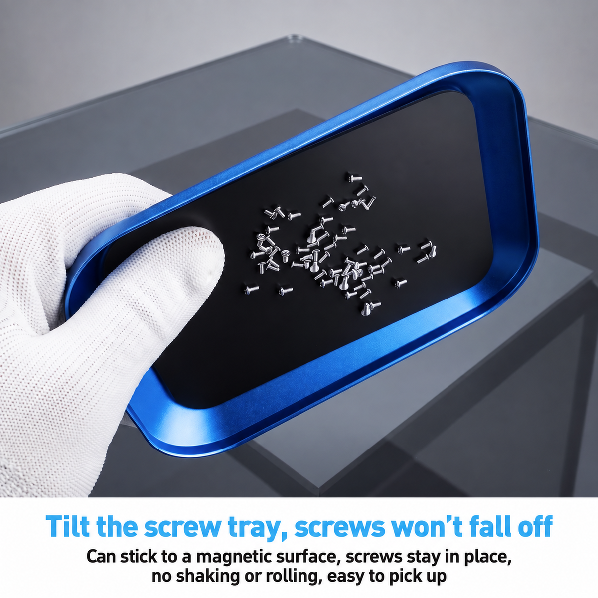 HMT-S035 HuiMinTong Magnetic Screw Storage Tray