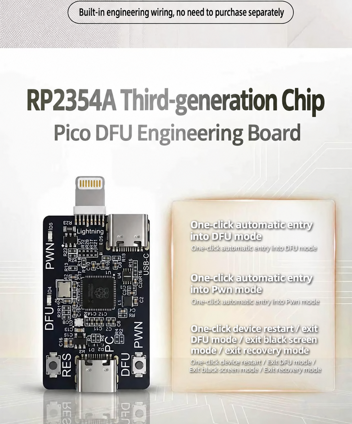 OSS TEAM RP2354A Development Engineering Board