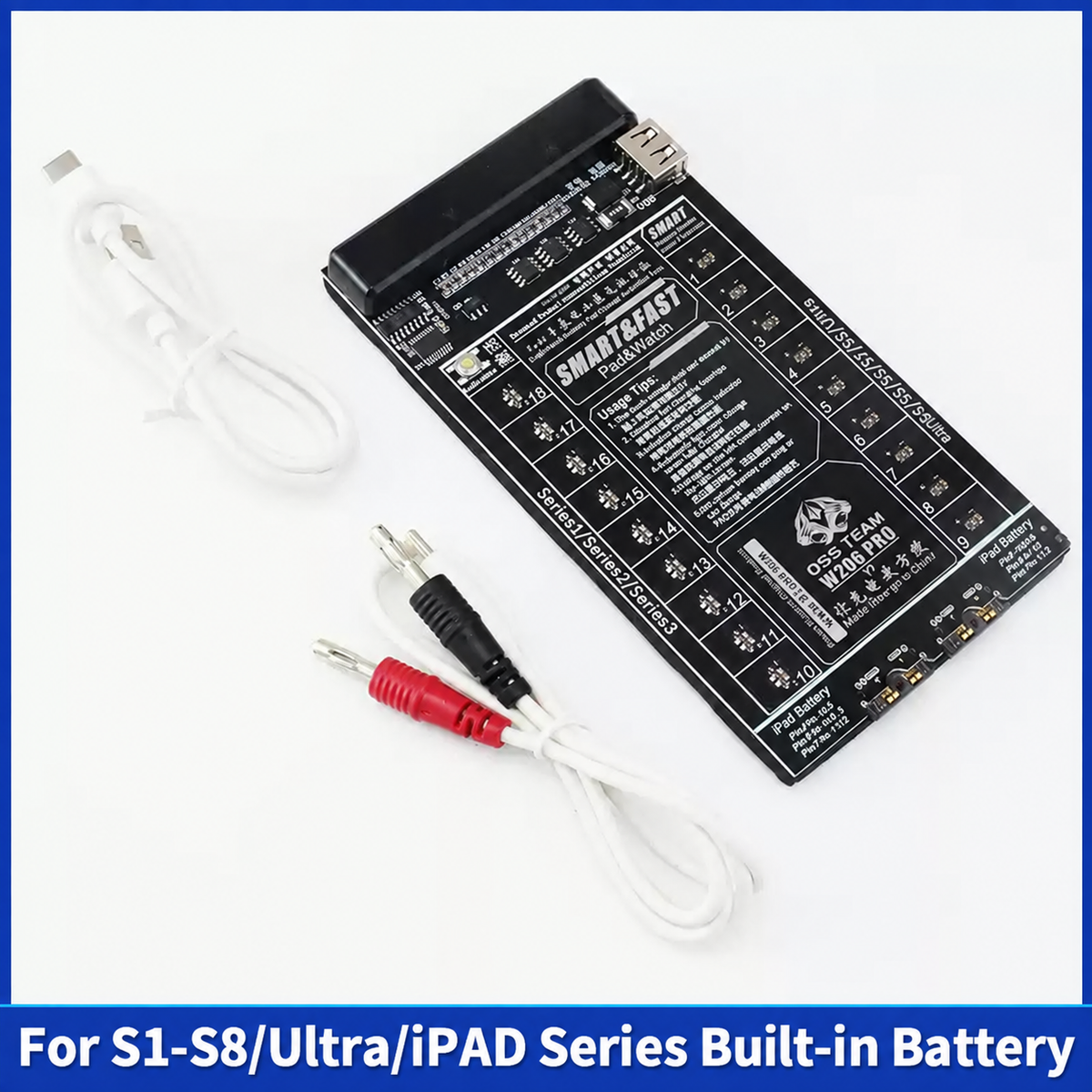 OSS TEAM W206Pro Activation Board for iPad & Apple Watch