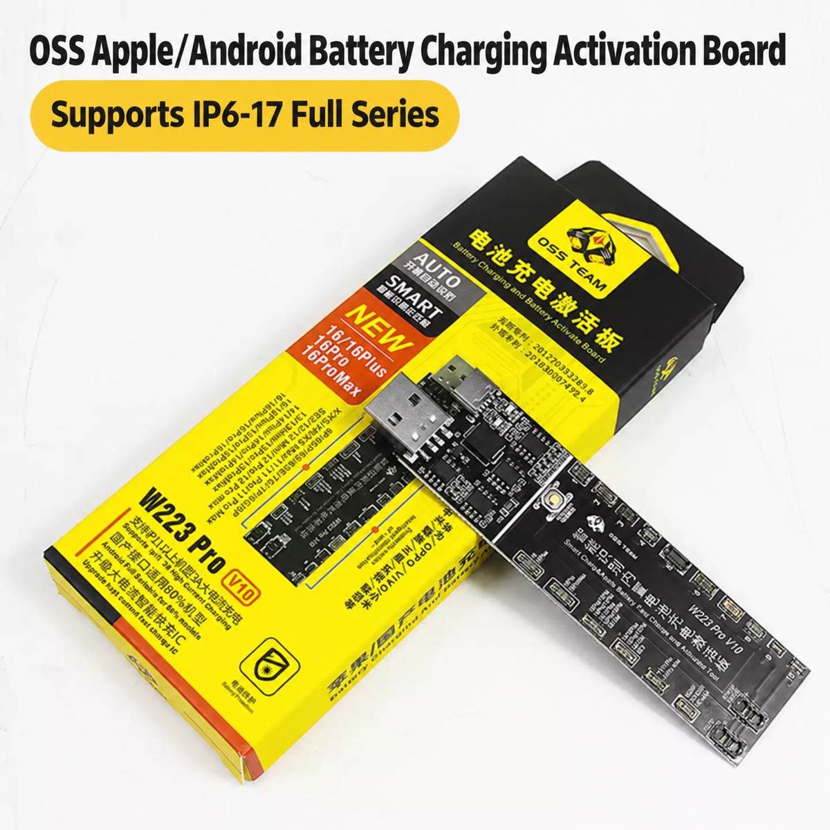 OSS TEAM W223Pro V10 Activation Board for iPhone 6P‑17PM