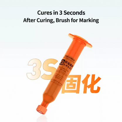 AMAOE 3 Fast Cure UV Glue Phone Motherboard Jumper Wire Repair