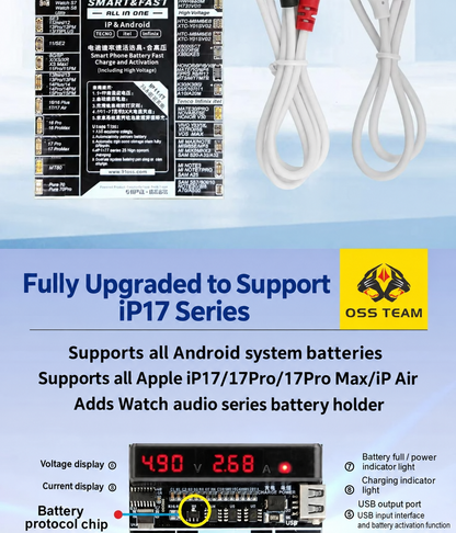OSS TEAM W209Pro V11 Battery Activation Board