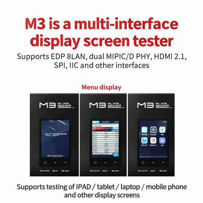 YCX M3 Screen Tester for Tablet & Laptop