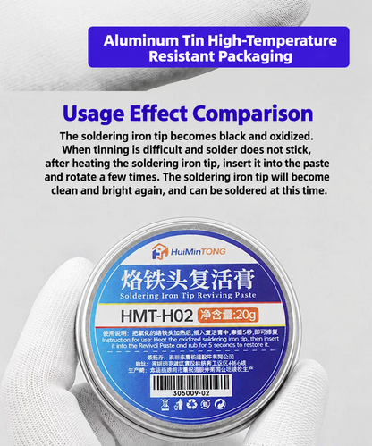 HMT-H02 Soldering Tip Revival Paste, 6-20g