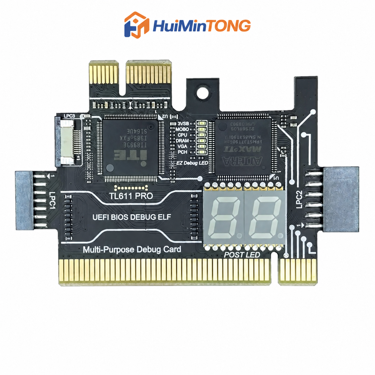 HMT-TL611 PRO Diagnostic Card for Desktop PCI Motherboard