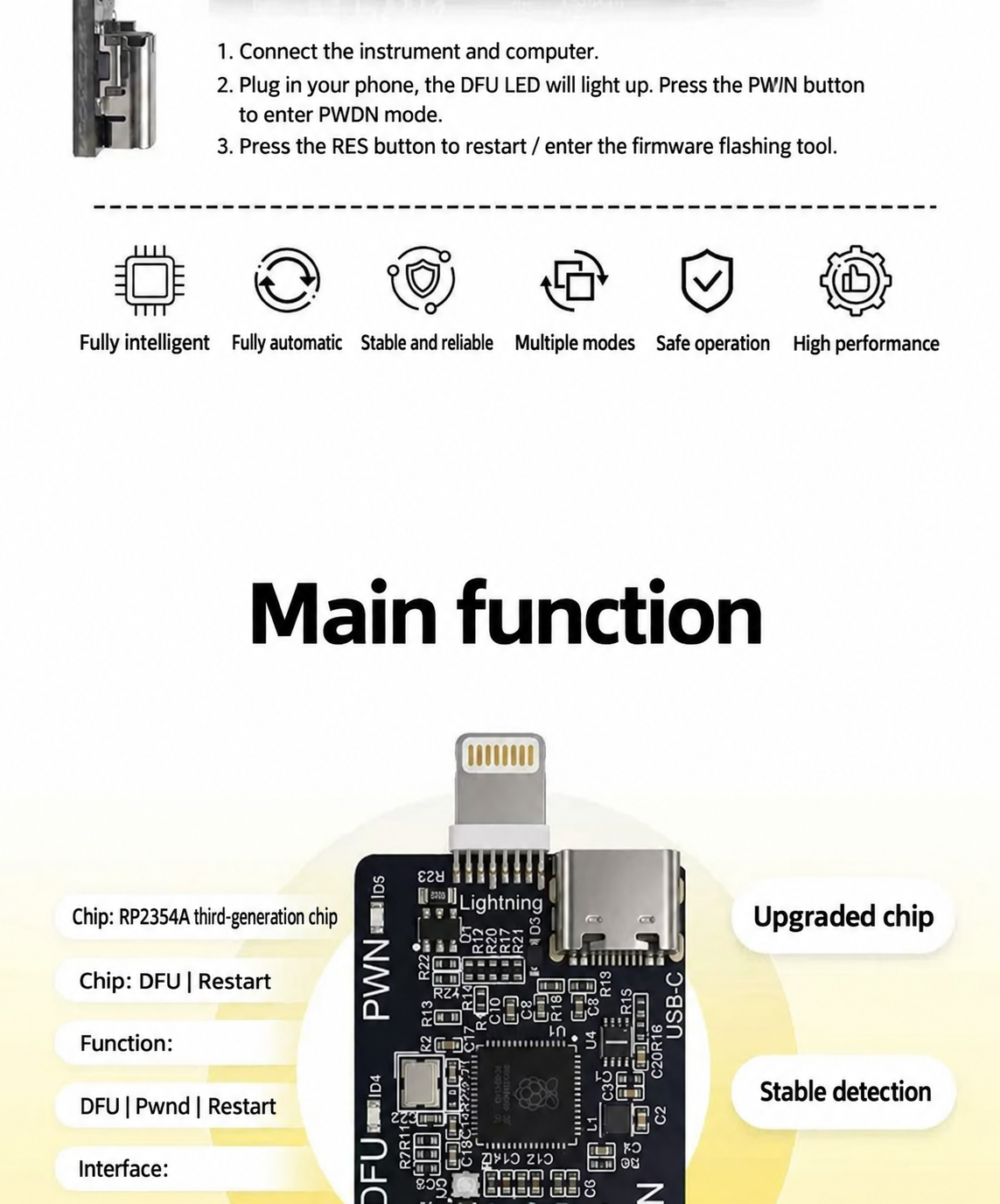 OSS TEAM RP2354A Development Engineering Board
