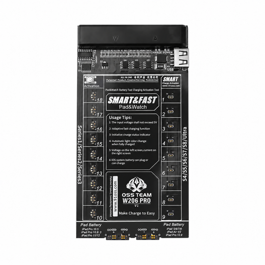OSS TEAM W206Pro Activation Board for iPad & Apple Watch