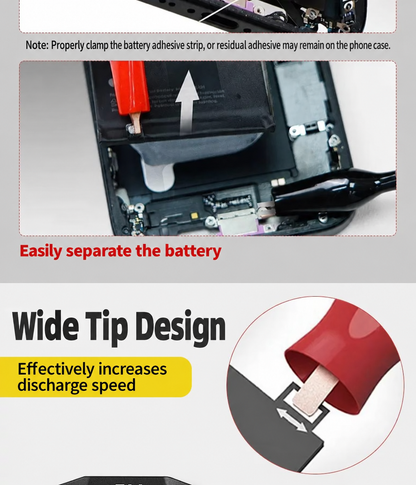 OSS TEAM W06 Battery Adhesive Quick-Release Wire