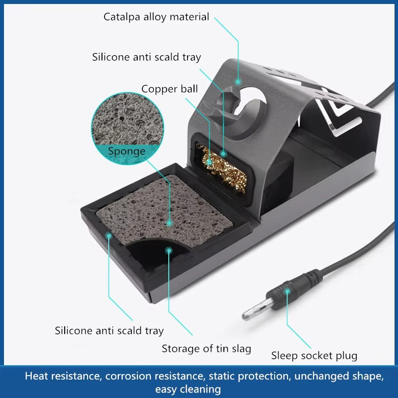 OSS TEAM T12X Plus Constant Temperature Soldering Station 110/220V US power cord as standard EU version uses EU power cord